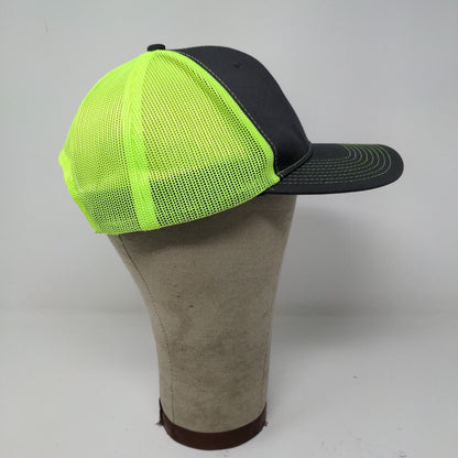 Greenpoint Metals Port Authority Green Gray Snapback Meshback Hat Cap Adjustable