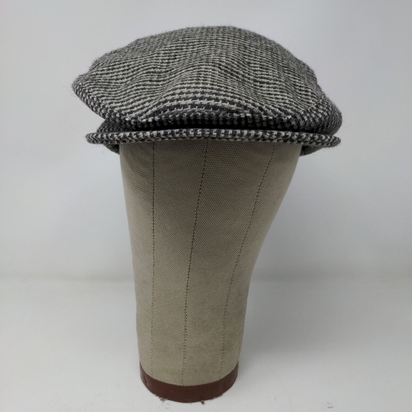 Country Gentleman Cabbie Driver Cap Hat Gray Newsboy Pressboy