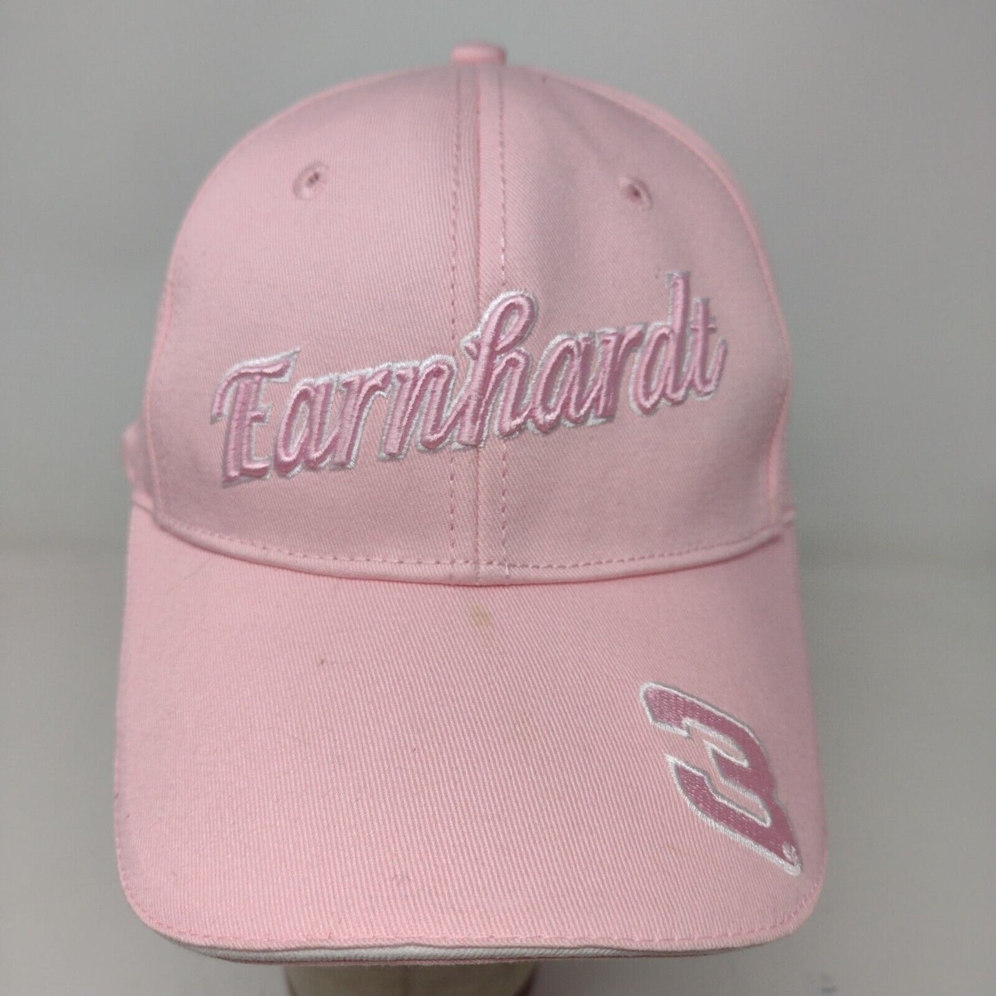 Winners Circle Womens Dale Earnhardt Strapback Hat Pink OSFM Embroidered Logo #3