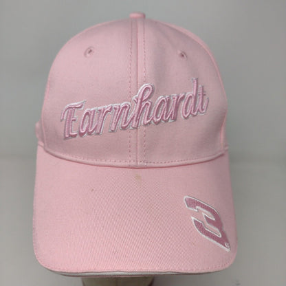 Winners Circle Womens Dale Earnhardt Strapback Hat Pink OSFM Embroidered Logo #3