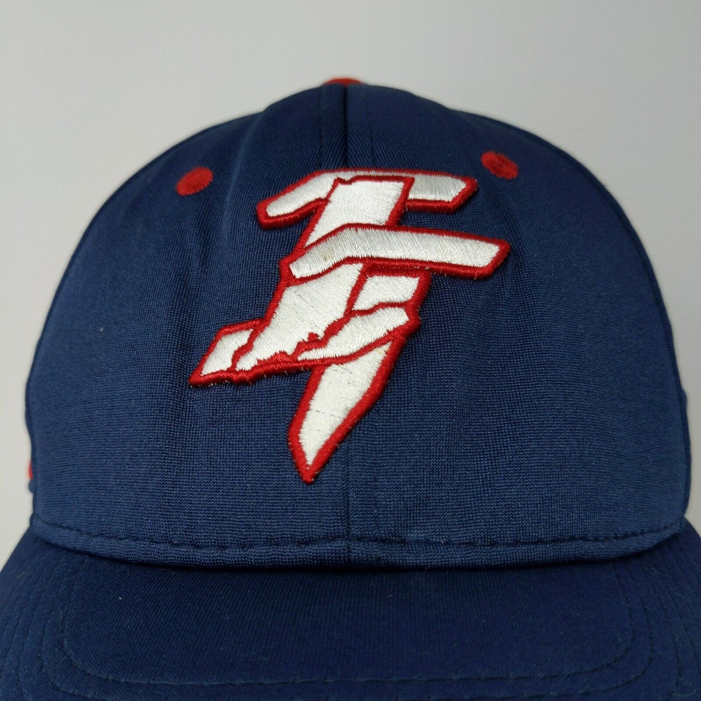 Indiana Thunder Baseball Hat Blue Red Embroidered Logo Fitted