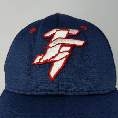 Indiana Thunder Baseball Hat Blue Red Embroidered Logo Fitted