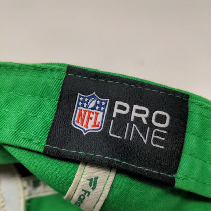 Fanatics NFL Pro Line New York Jets Fitted Hat Green OSFM Embroidered Logo