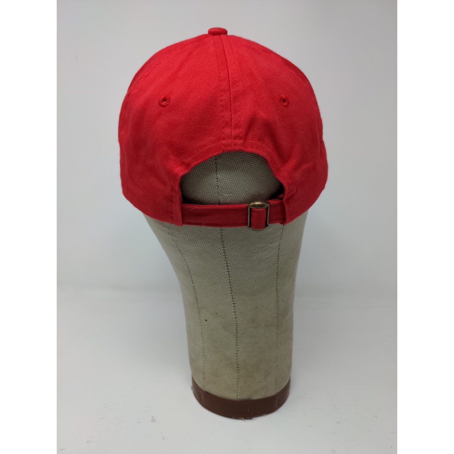 Justice Embroidered Logo Slideback Hat Red 100% Cotton Logo Colorful