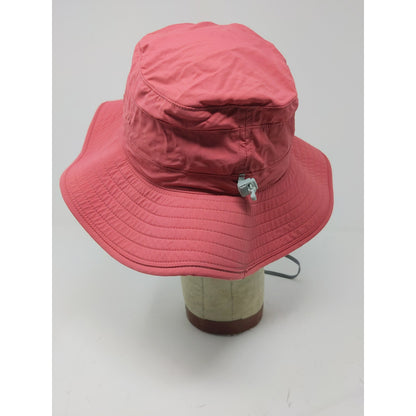 Boonie Sun Wide Brim Hat Size S Red 100% Nylon Embroidered Logo