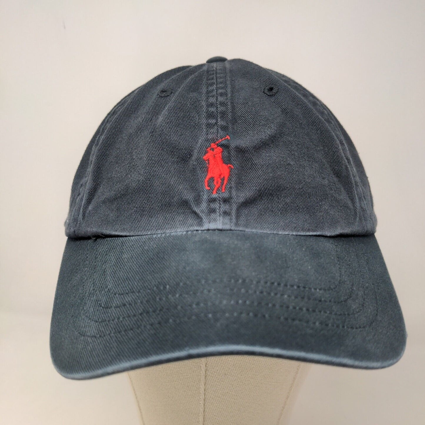 Polo Ralph Lauren Men's Slideback Hat Black Size OS Embroidered Pony Logo