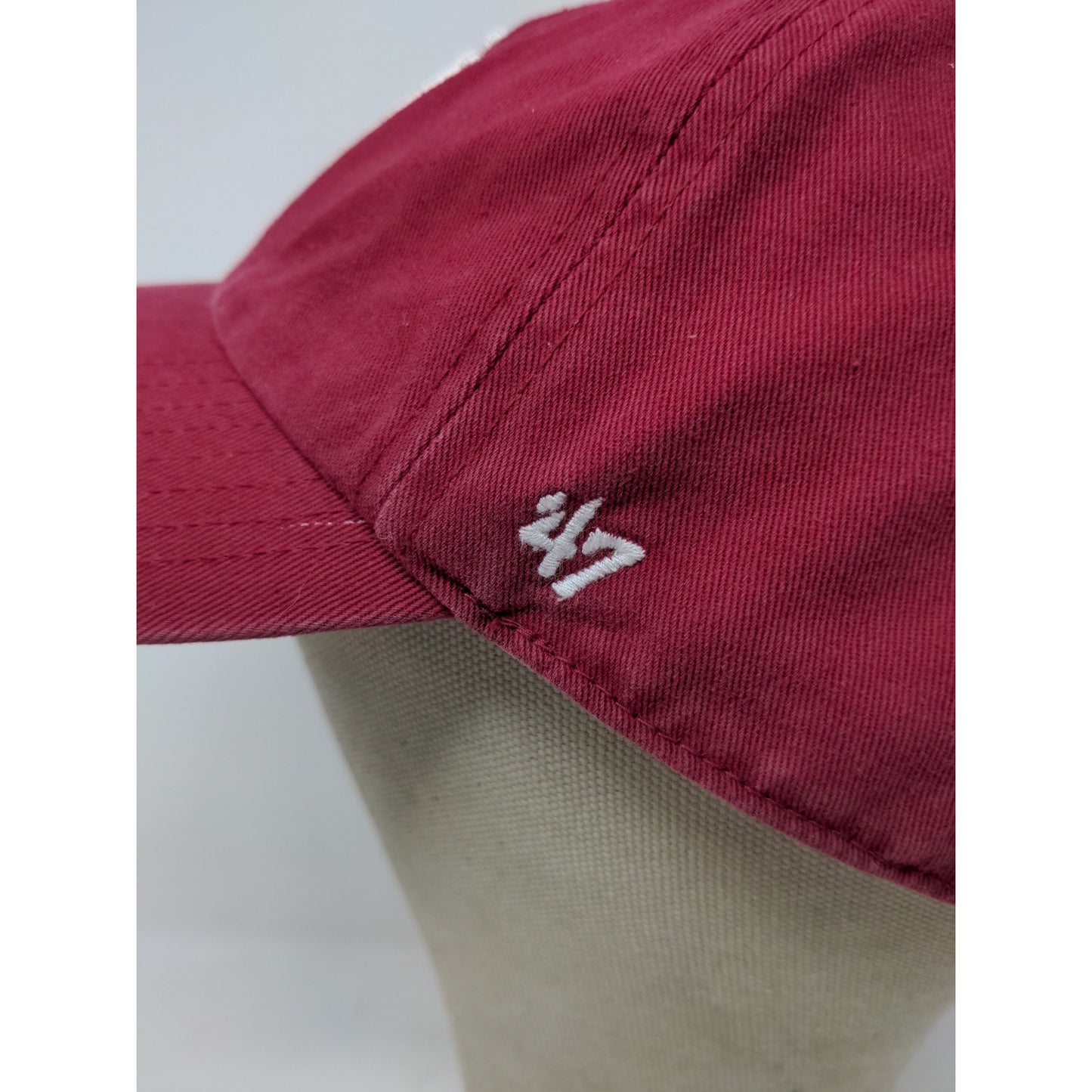 47 Brand IU Indiana University Hat OSFA Slideback Red Embroidered Logo