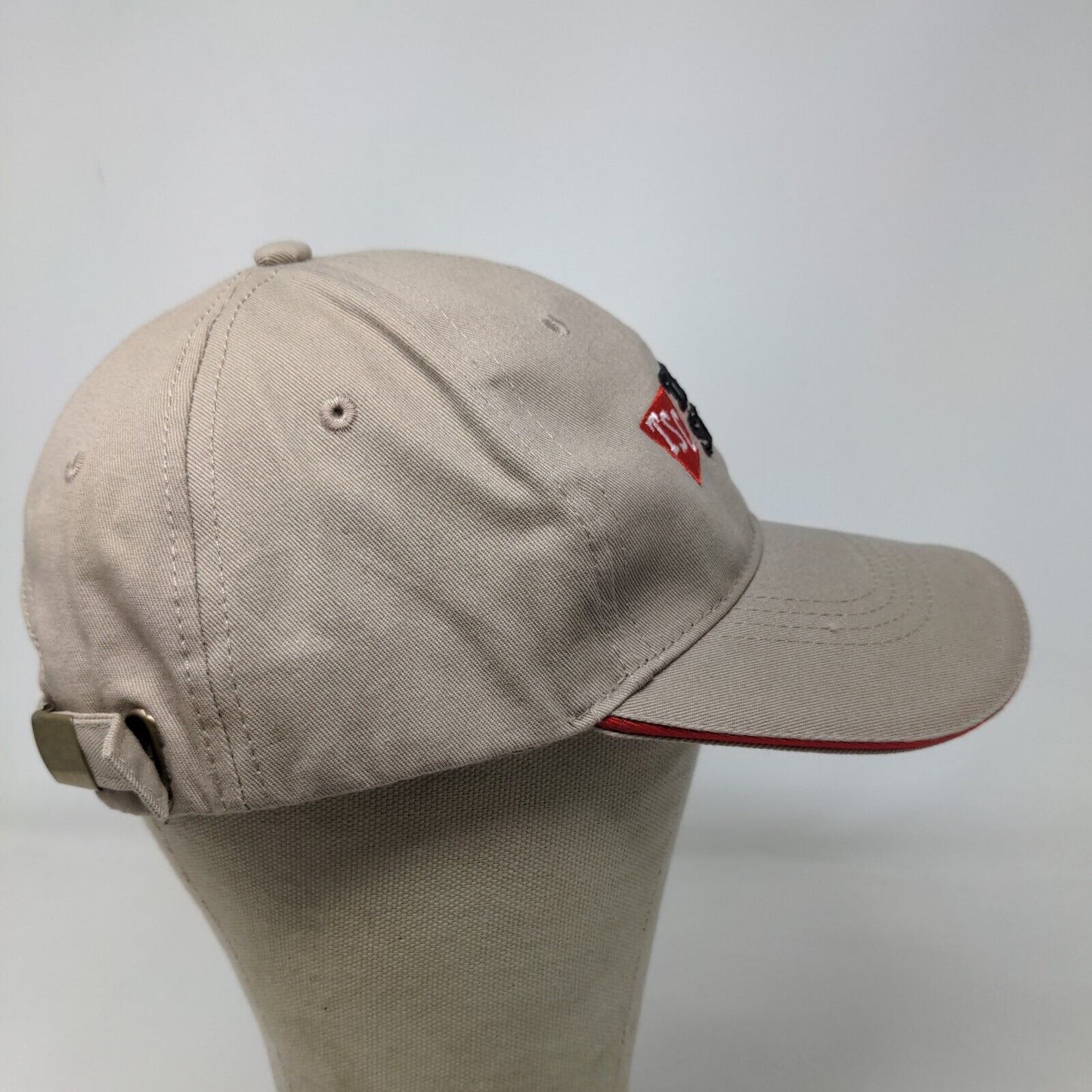 Tractor Supply Co Men's Slideback Hat Tan Adjustable Embroidered Logo