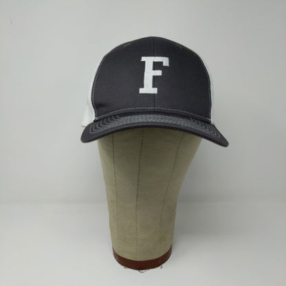 Pacific Essentials Snapback Meshback Hat Black White Embroidered F One Size