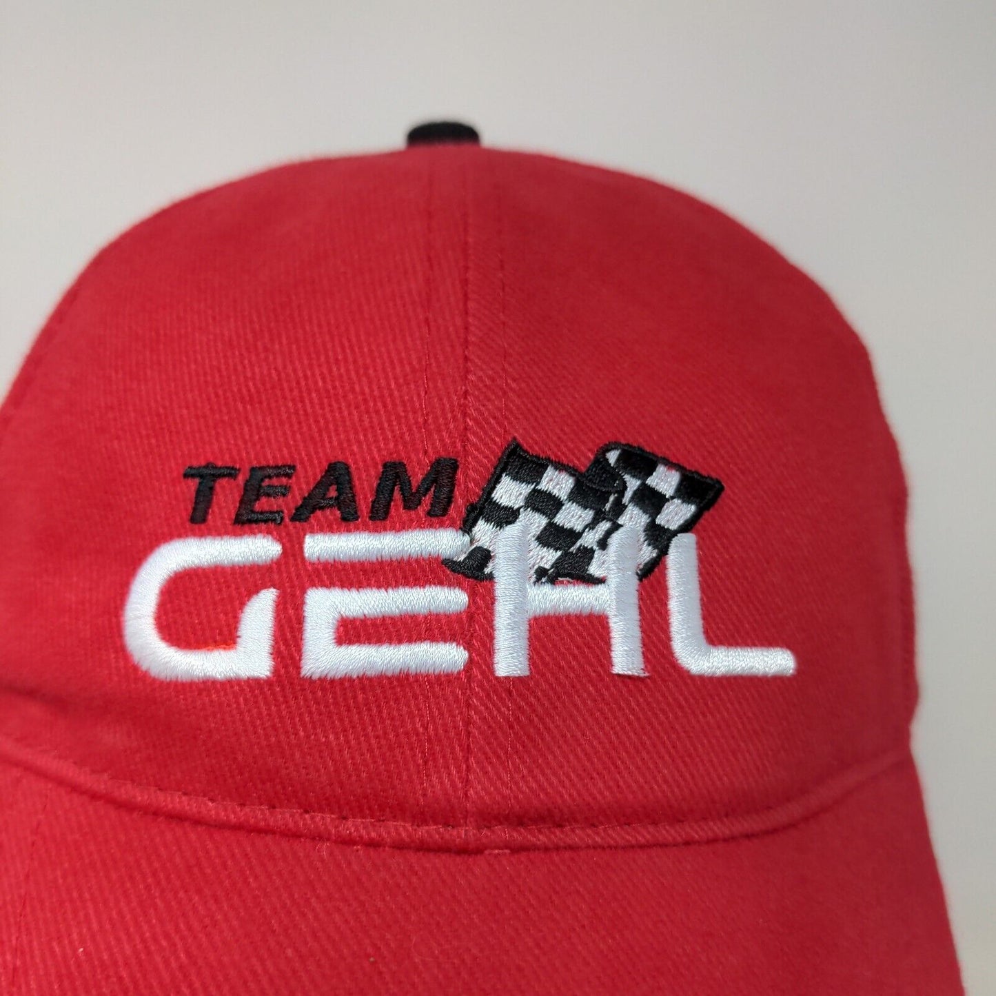 Team Gehl Men's Strapback IndyCar Series Hat Red Rahal Letterman Racing Logo