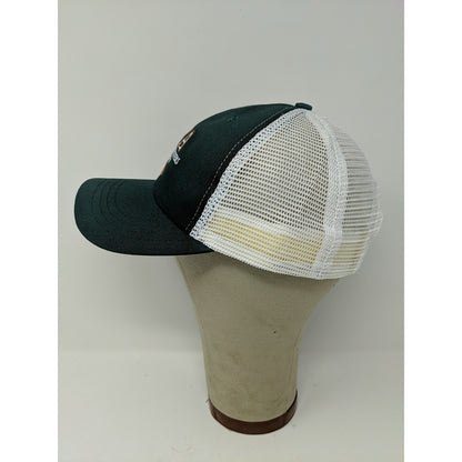 Mens KTA Kansas Trapshooters Association Hat Meshback Snapback Green & White
