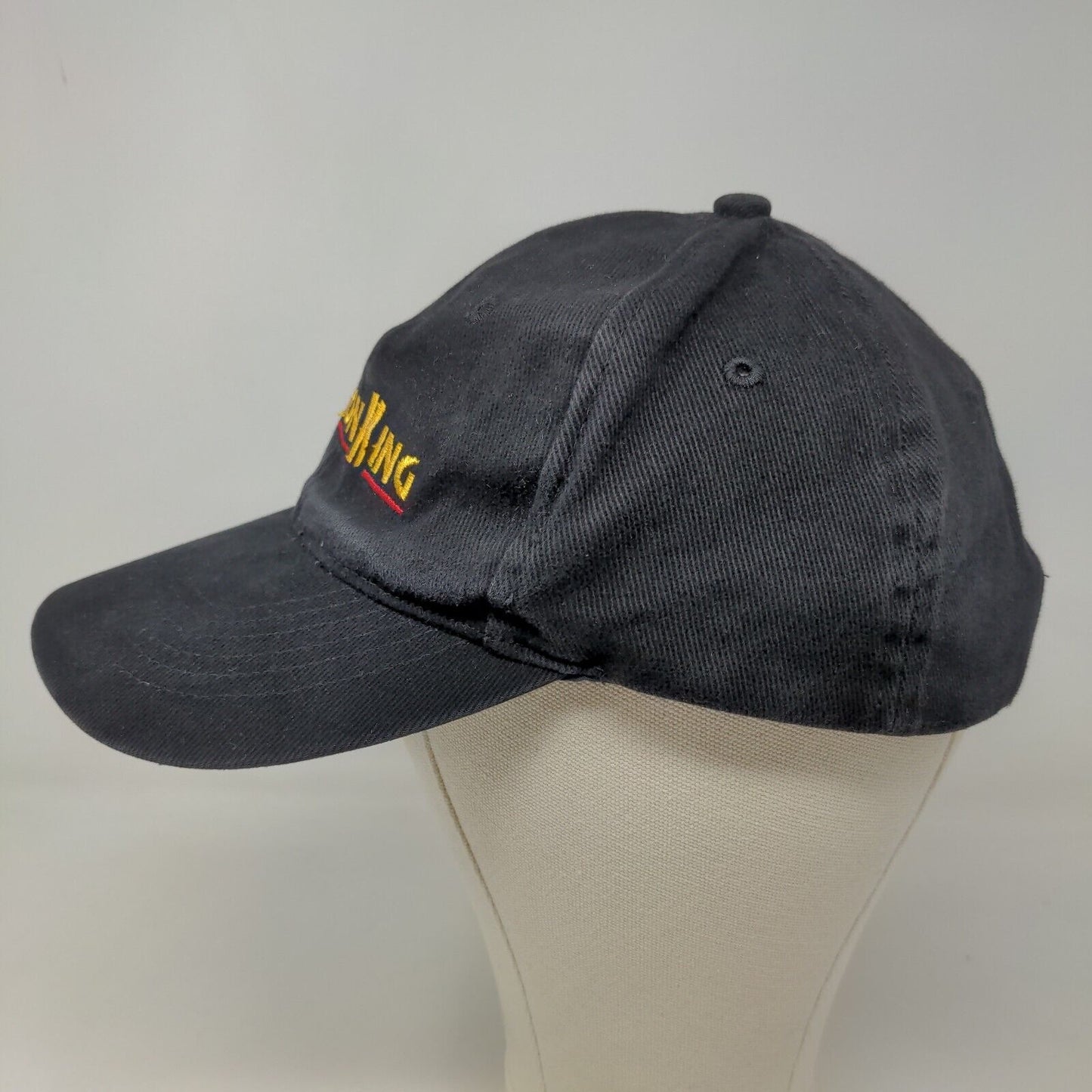 Lion King Broadway Men's Slideback Hat Black Adjustable Embroidered Logo VIP