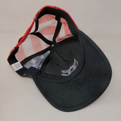 Unbranded Men's Snapback Mesh Back Hat Patriotic We Ride So They Fly Patriotic