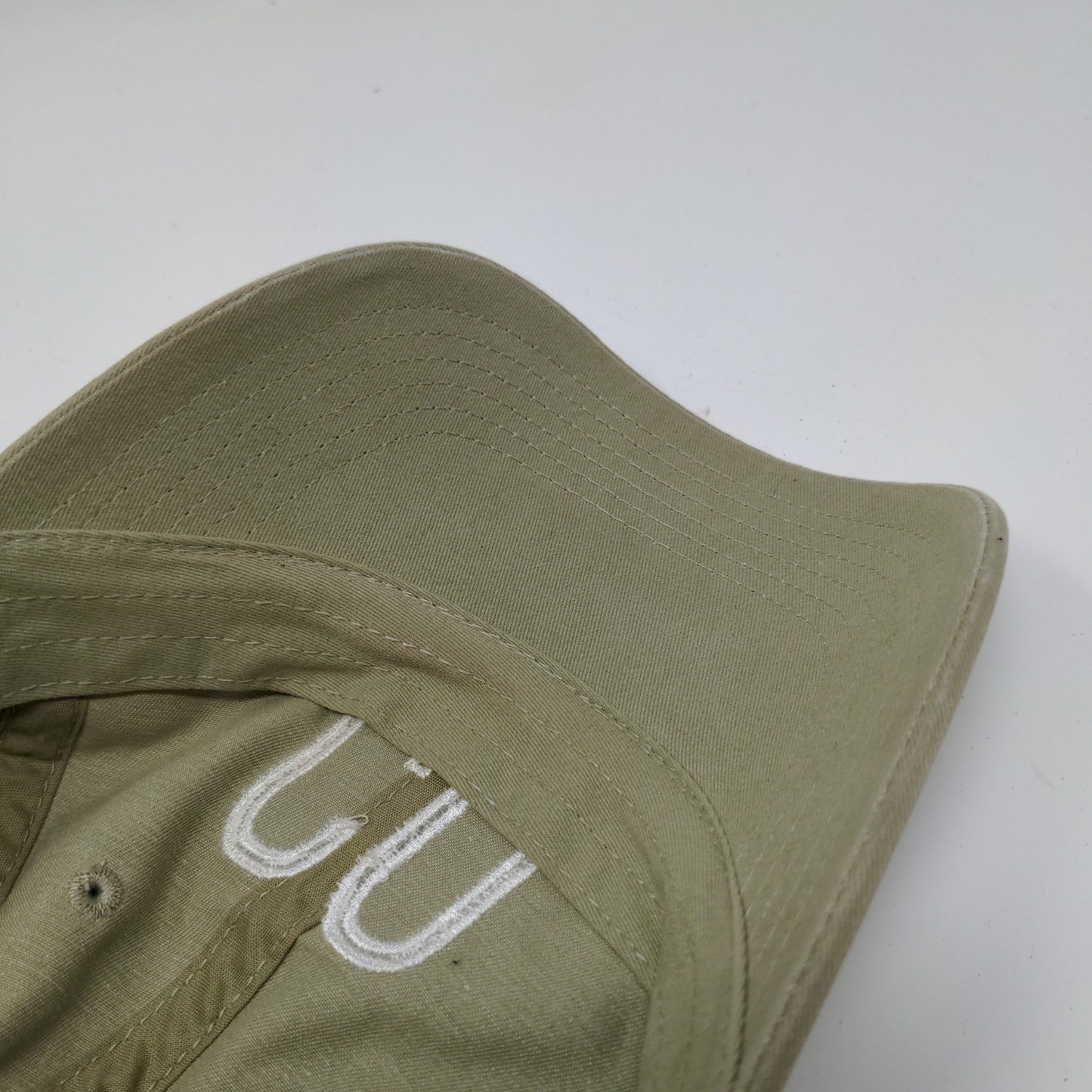 Port Authority Slideback Hat Embroidered CO Logo Green 100% Cotton