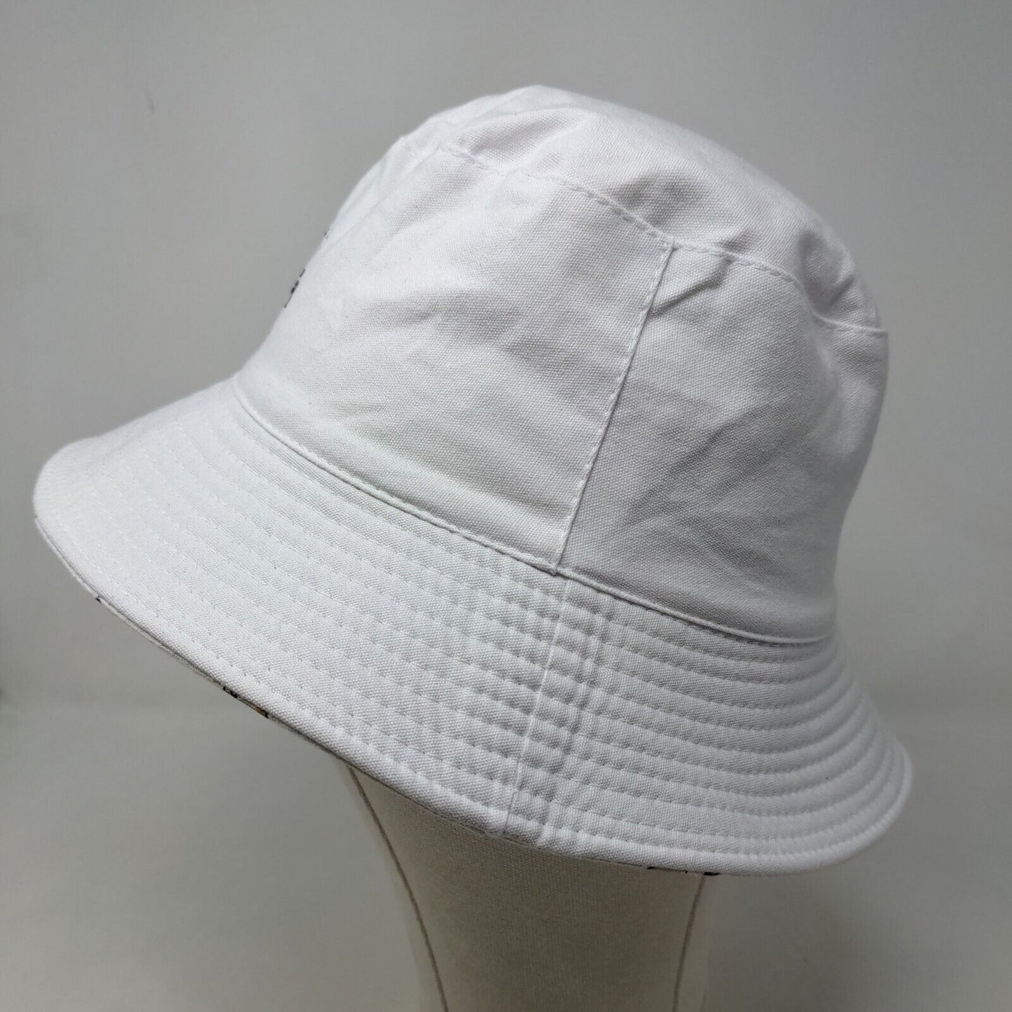 Mino Women's Bucket Hat White All Over Print Cat Graphic Reversible