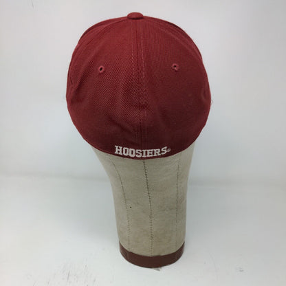 Steve & Barry's IU Indiana Hoosiers Strapback Hat Red 7 1/8 Embroidered Logo