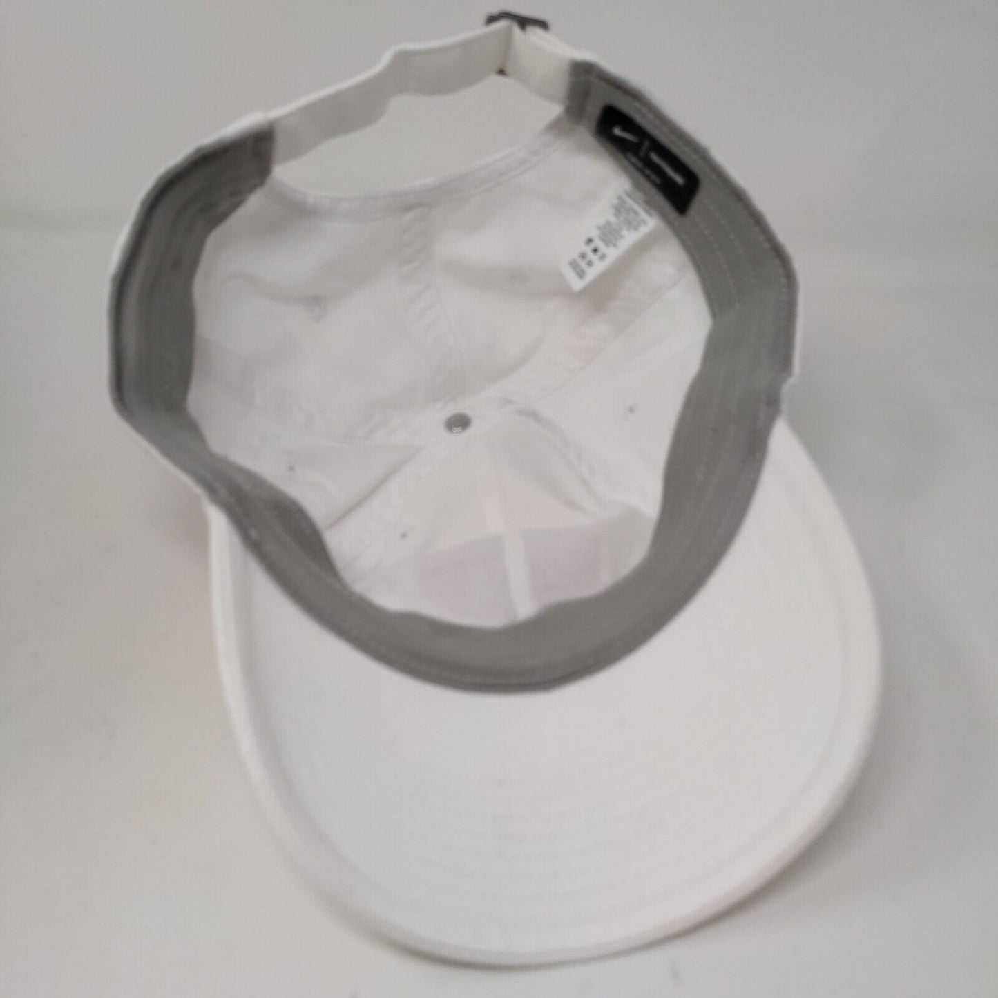 Nike Dri Fit Heritage86 Men's Slideback Hat White Size OSFM Embroidered Cardinal