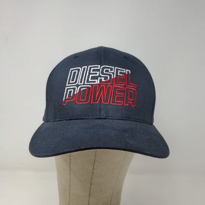 Flexfit Men's Fitted Hat Blue Size L/XL Diesel Power Logo Embroidered