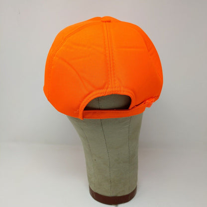 Winchester Hunter Neon Orange Insulated Zip Back Hat Cap Safety Deer OSFA