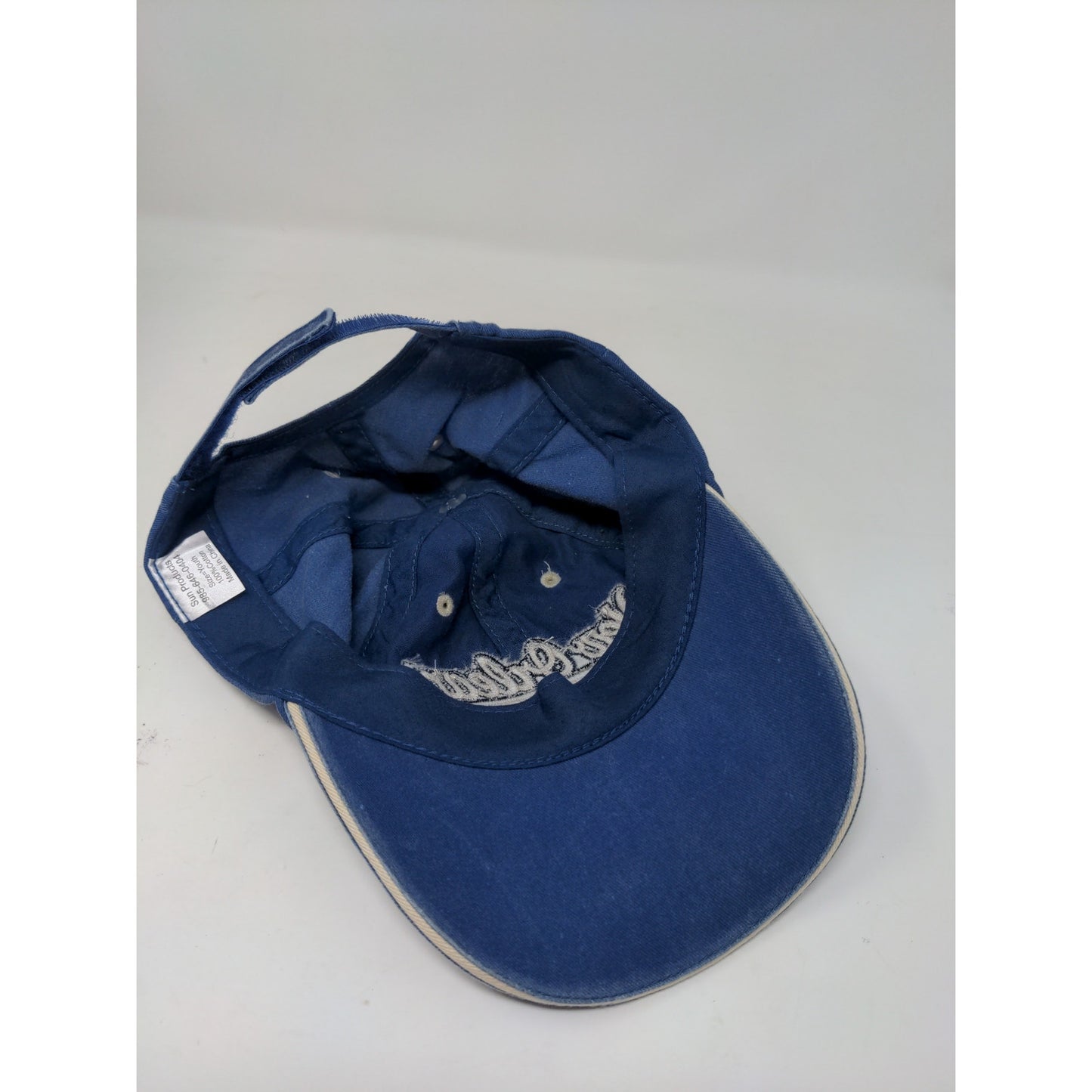 Youth Sun Products New Orleans Hat Strapback Adjustable Blue Embroidered