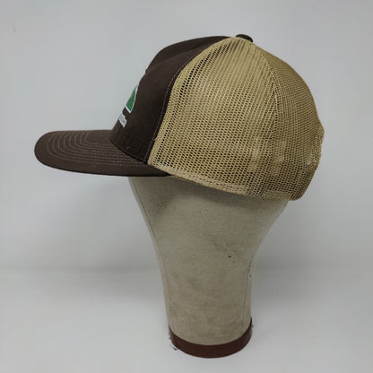 El Encanto Mens Mexican Food Distribution Meshback Snapback Hat Brown Adjustable
