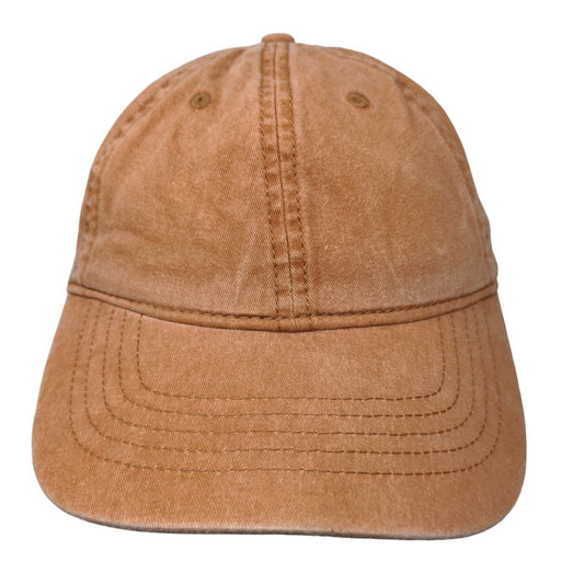 Unbranded Men's Slideback Hat Brown Size OSFM Blank 100% Cotton