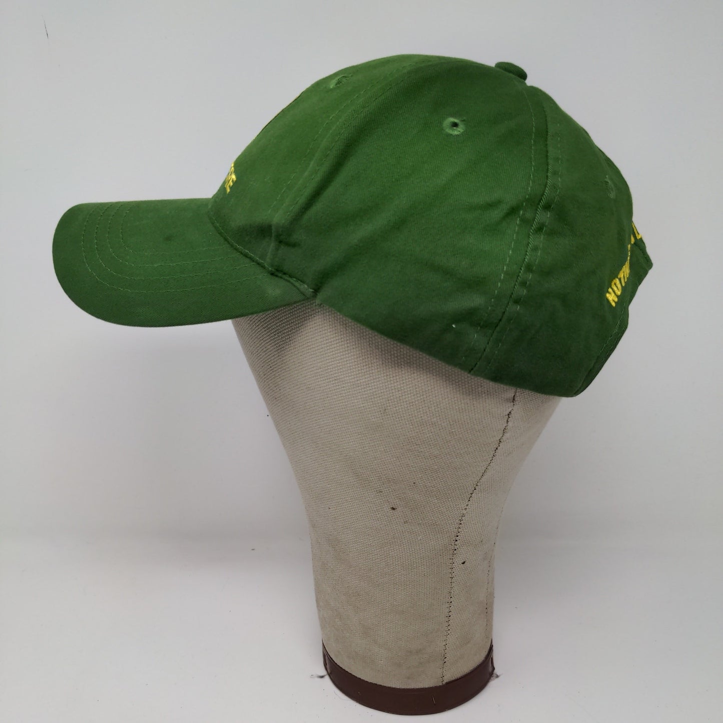 Cary Francis John Deere Slideback Hat Embroidered Logo Green OSFA