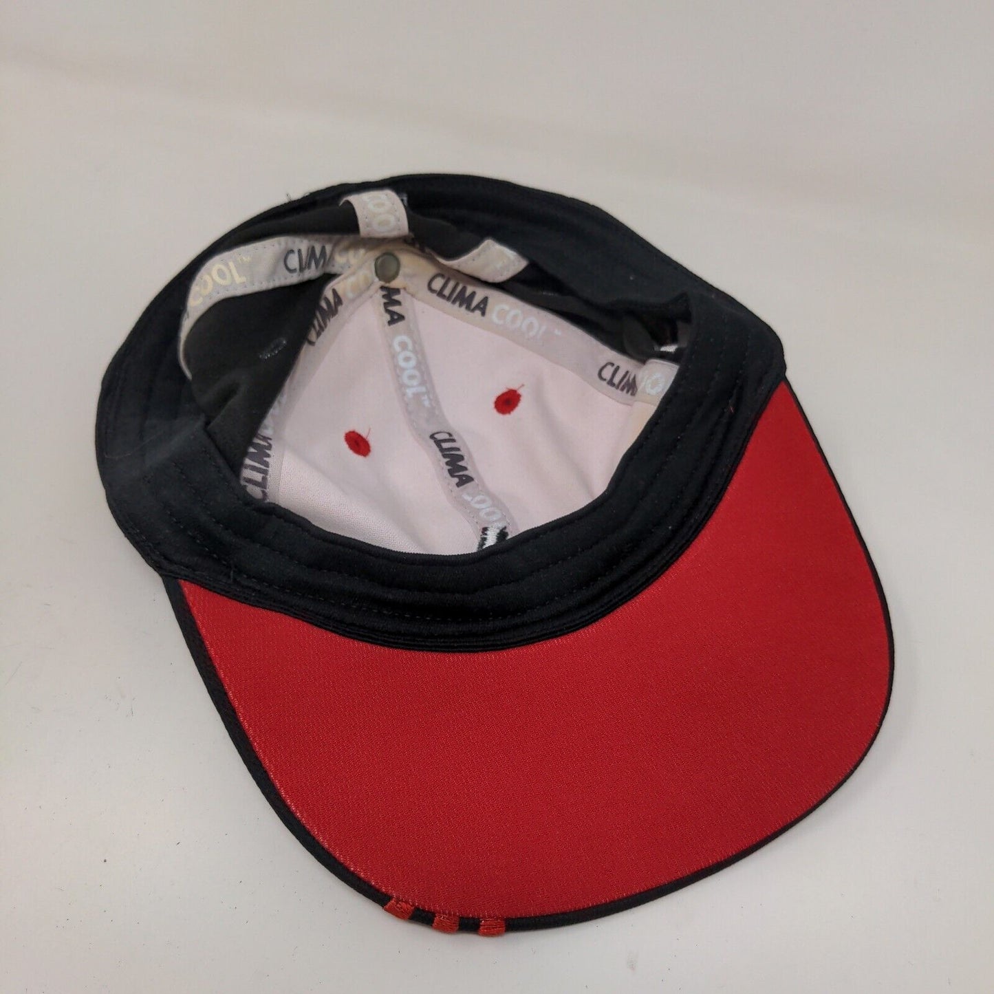 Adidas Taylormade Men's Fitted Hat Black Red Size L/XL R7 Embroidered Logo