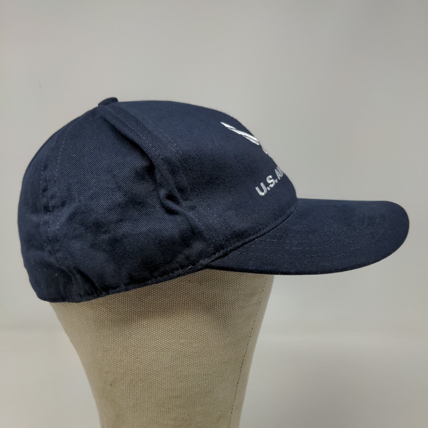 U.S. Air Force Hat Blue Embroidered Logo Made in USA Military