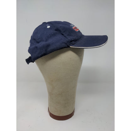 Crossroads God Bless America In God We Trust Patriotic Slideback Hat OSFA Blue