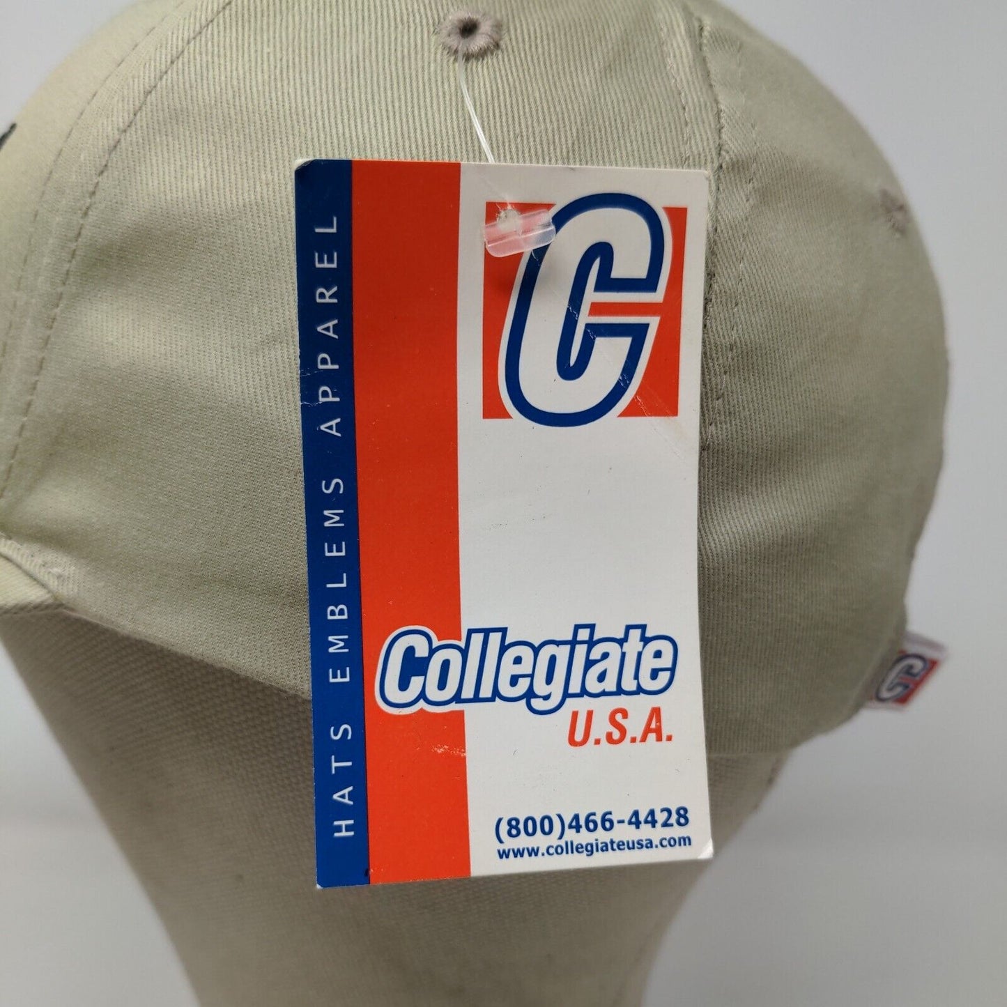 Collegiate USA Men's Strapback Hat United Rentals Tan Embroidered Logo W/Tags