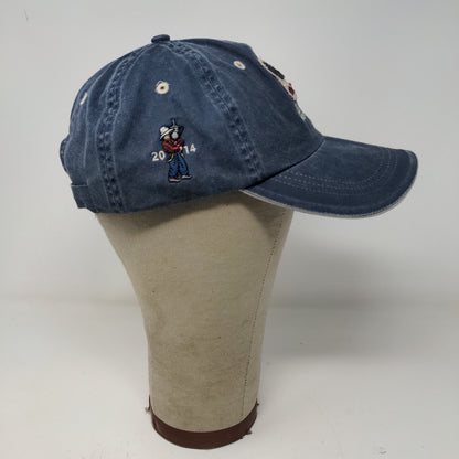 USGA 2014 U.S. Open Pinehurst Hat Blue Embroidered Logo Adjustable