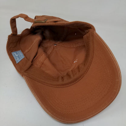 Life is Good Men's Slideback Hat Brown Adjustable Embroidered Logo Running