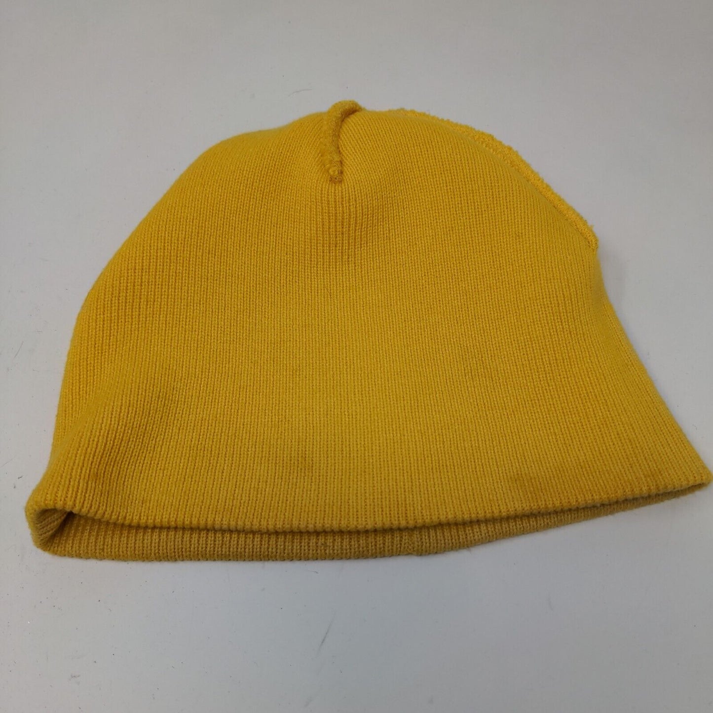 John Deere Boy's Knit Beanie Hat Yellow O/S 4-18 Embroidered Logo