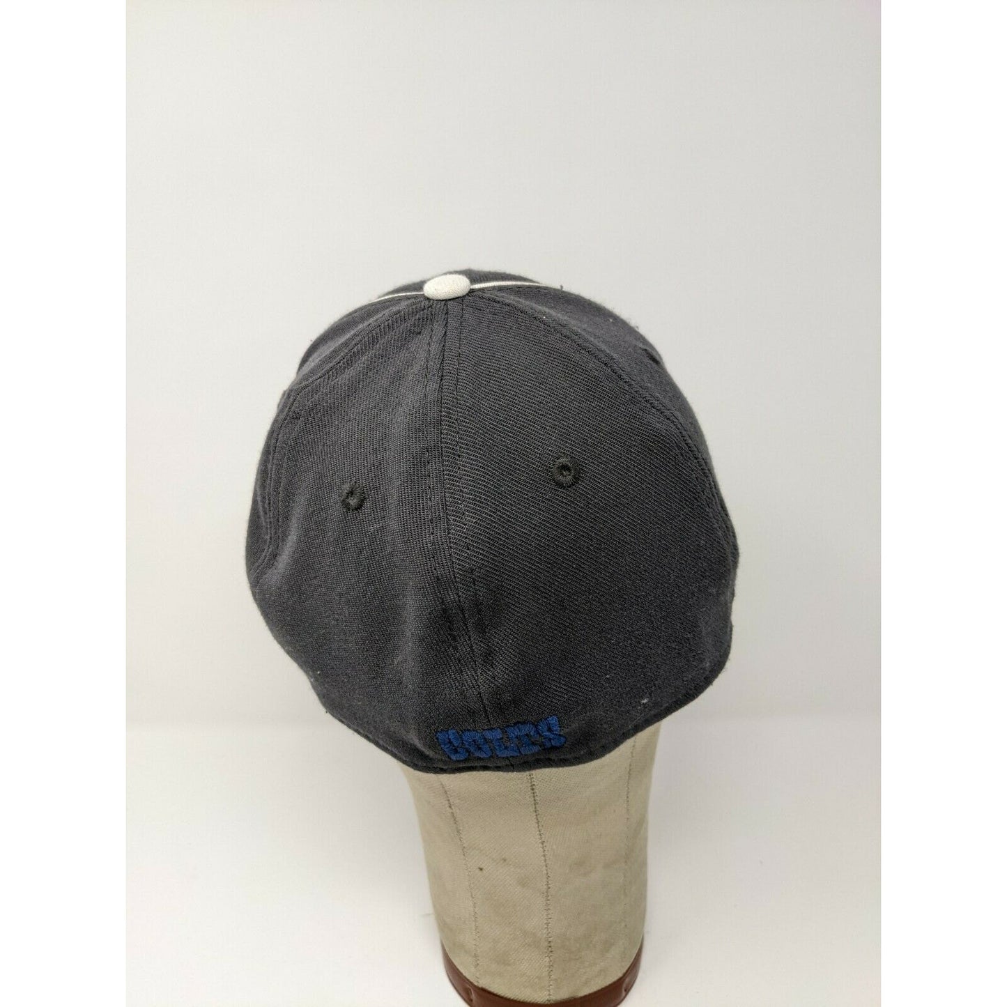 New Era 39Thirty Size Medium-Large Hat Cap Grey & Blue NFL Colts Football