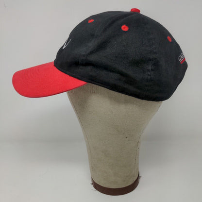 Carnegie Hall CXXV 125 Strapback Hat Red Black Adjustable Embroidered Logo