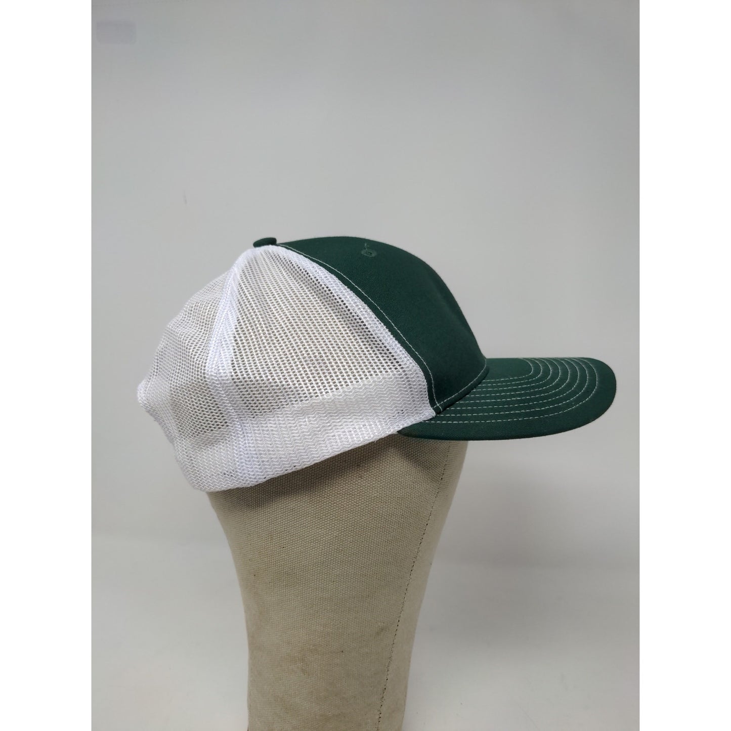 Richardson Style 112 Mesh Back Snapback Trucker Hat Green & White