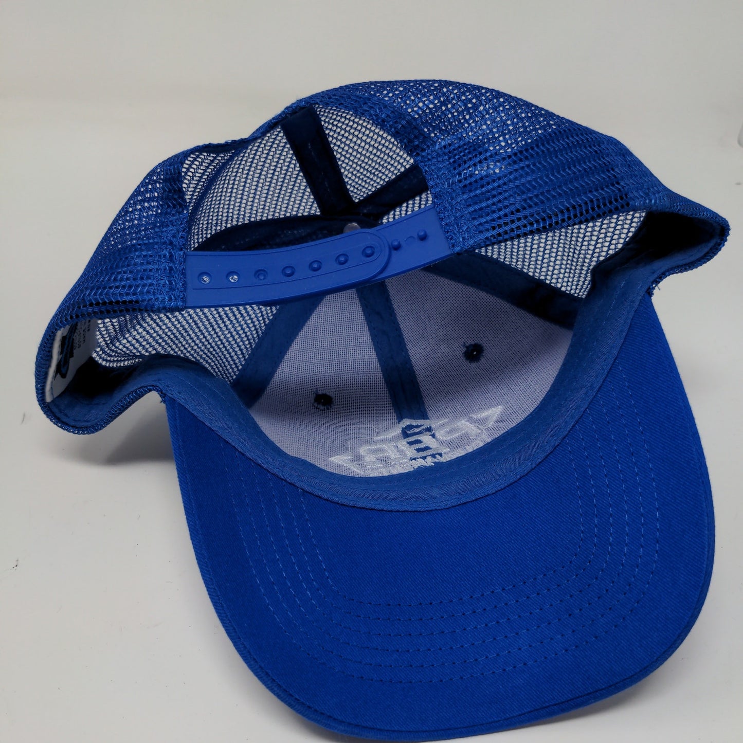 PBR Tournaments Meshback Snapback Hat Embroidered Logo Baseball Blue
