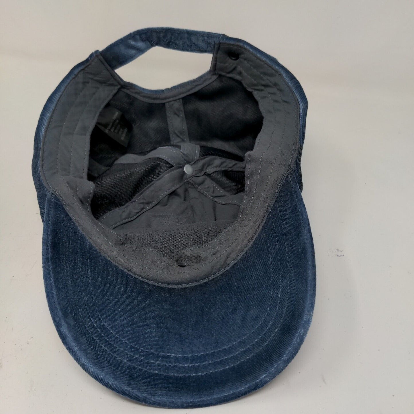 Unbranded Men's Slideback Hat Velour Size OSFM Polyester Blend Blank