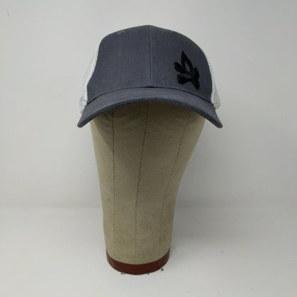 Camp Chef Mesh Snapback Cap Adjustable Hat Gray White Embroidered Logo OSFA