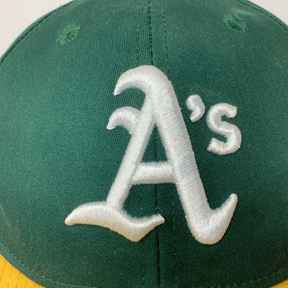 Vintage Oakland A’s Athletics Hat OC Sports MLB Strapback Adjustable Green