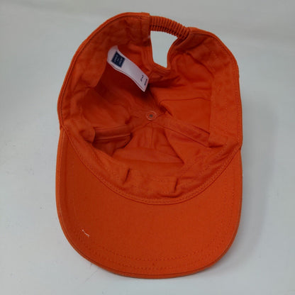 Janie & Jack Toddler Stretchy Hat Orange Size 2T to 3 Embroidered Logo