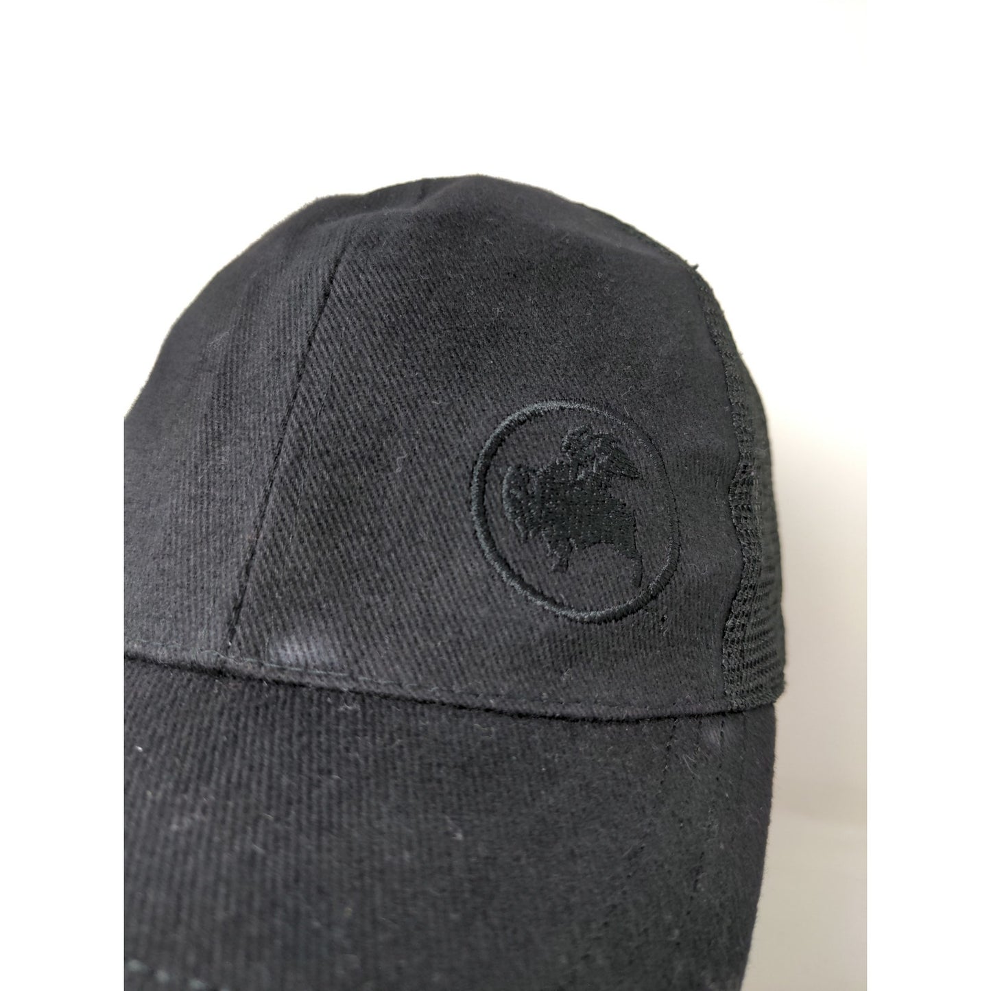 Buffalo Wild Wings BW3 Employee Uniform Hat Strapback Mesh Back Black Adjustable