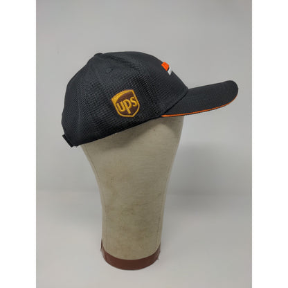 BNSF Railway UPS Peak 2017 Strapback Hat OSFA Black Embroidered Logos