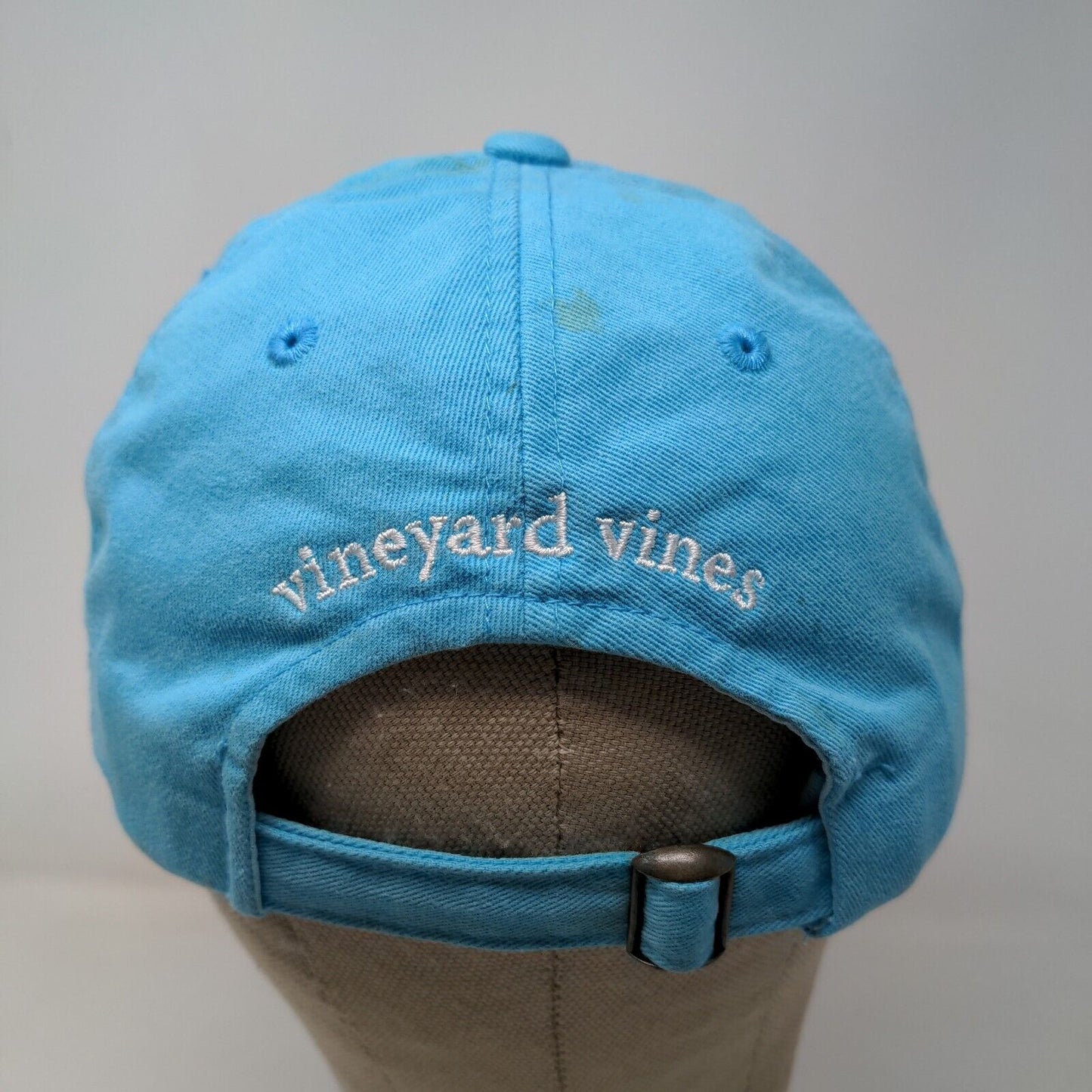 Vineyard Vines Shep & Ian Women's Slideback Hat Blue Embroidered Logo