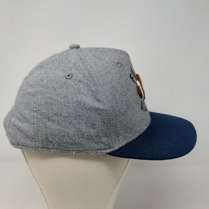 Carter's Boy's Snapback Hat Blue Gray Size 4-7 Embroidered Football Logo