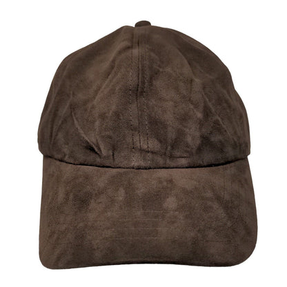 Weatherproof Men's Strapback Hat Brown Size OS Embroidered Logo 100% Polyester