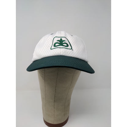 75th Anniversary Pioneer Seeds Snapback Mesh Back Hat White Green Embroidered