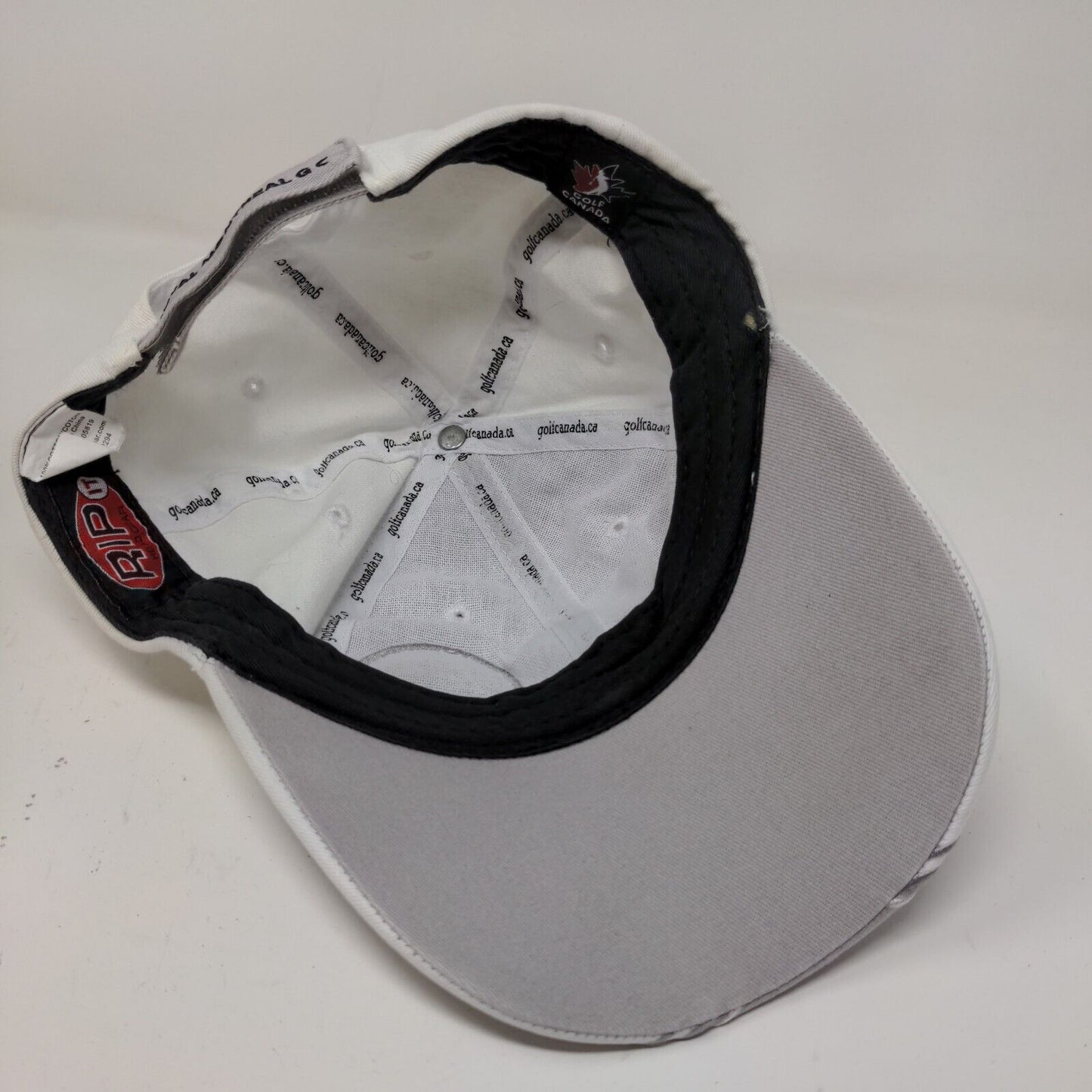Montreal Royal Golf Club Strapback Hat Gray Adjustable Embroidered Logo