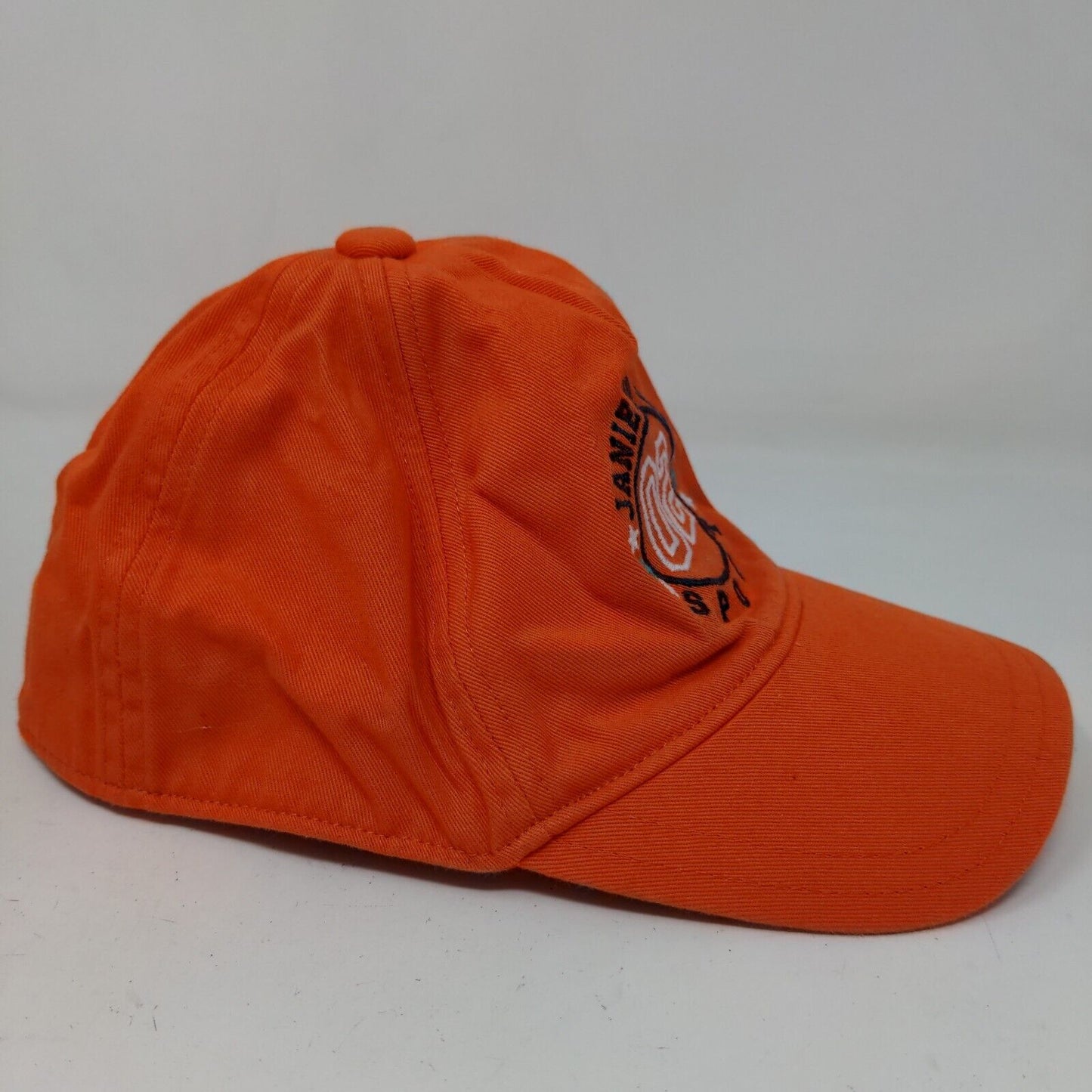 Janie & Jack Toddler Stretchy Hat Orange Size 2T to 3 Embroidered Logo